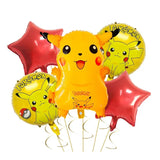 Pikachu en Charmander Aluminium Ballonnen – Feestdecoratie voor Pokémon Fans