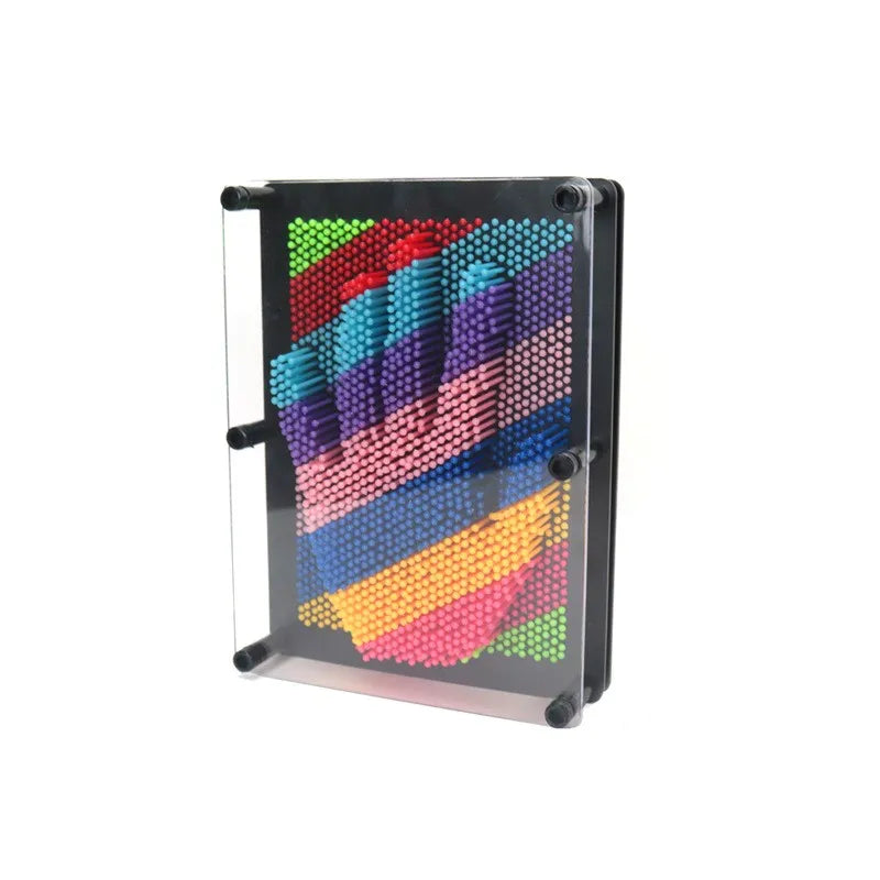 3D-Pin-Kunstspel voor Kinderen & Volwassenen – Creatief Fingerdrukplezier