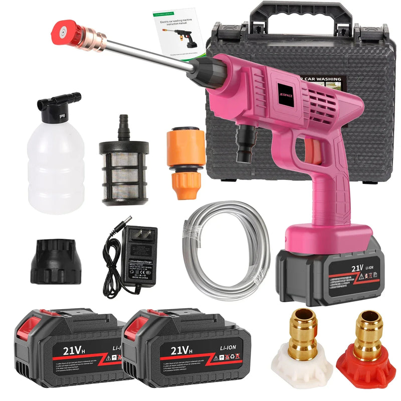 PowerWash Draadloze Autowaspistool – Krachtig en Handzaam