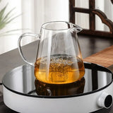 450ml-950ml Hittebestendige Glazen Theepot – RVS Theefilter, Bloemenketel voor Kung Fu Thee Accessoires, Puer- en Oolong-thee