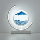 3D Zandschaal Tafellamp - Abyss