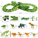 DinoTrack - Dinosaurus Speelgoedset - 360-graden Baan
