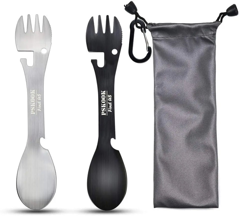 5-in-1 Overlevingsset – Bestek, Flesopener en Meer voor Avonturiers