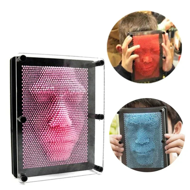 3D-Pin-Kunstspel voor Kinderen & Volwassenen – Creatief Fingerdrukplezier