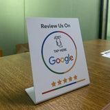 NFC Google Review Kaart - Eenvoudige Klantfeedback Verzameling