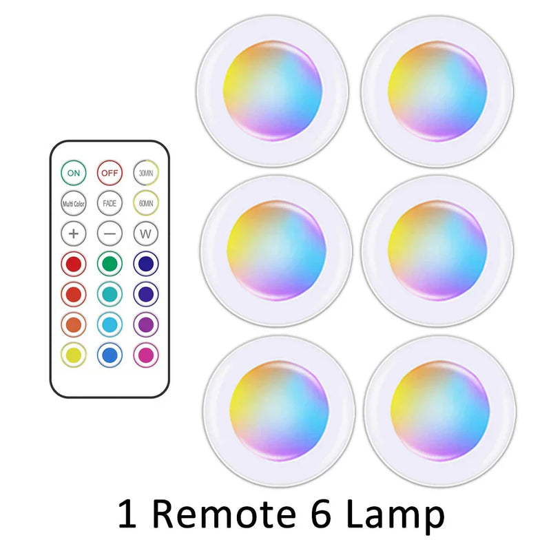 Draadloze RGB LED Onderbouwlamp - GlowyLed
