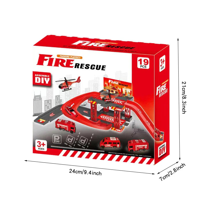 Brandweer Rescue Speelset - Voor Avontuurlijke Reddingsoperaties