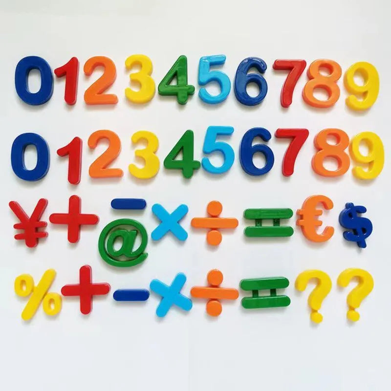 Educatief Magneetspel – Leer en Speel Met Kleurige Letters en Cijfers