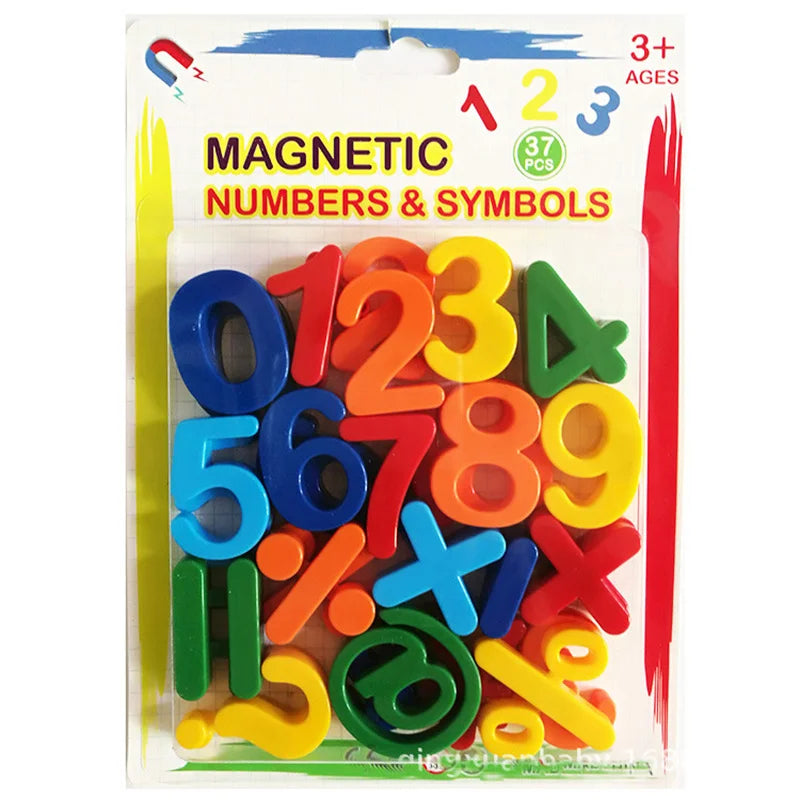 Educatief Magneetspel – Leer en Speel Met Kleurige Letters en Cijfers