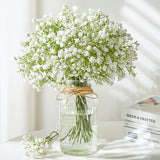 10/15x Kunstbloemen Gipskruid | Bruiloft & Interieurdecoratie | DIY Nepbloemen voor Boeket