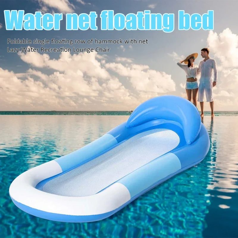Luxe Opblaasbare Waterhangmat - Comfortabel Drijfbed voor Zwembad en Strand