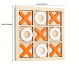 Houten Tic Tac Toe Spel - Plezier & Strategie