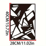 Abstracte Kunst Wanddecoratie – Vierdelige Moderne Set