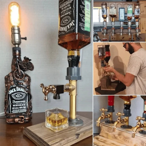 Houten Drankdispenser - Luxe en Functioneel