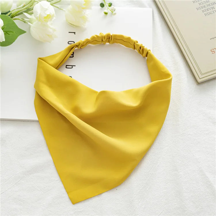 2022 Zomer Vintage Bloemen Bandana – Stijlvolle Haaraccessoires voor Vrouwen en Meisjes