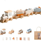 Kreatieve Houten Trein – Voor educatief speelplezier