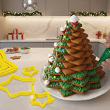 DOUGHBELL – 6-delige kerstkoekjesuitsteekset voor koekjes & gebak