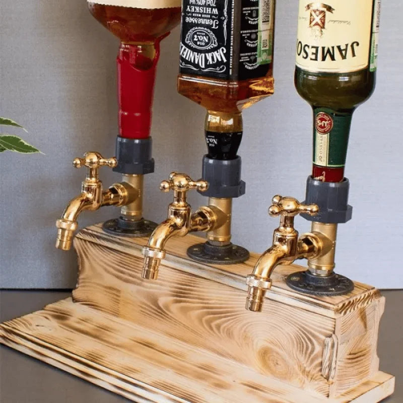 Houten Drankdispenser - Luxe en Functioneel