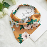 2022 Zomer Vintage Bloemen Bandana – Stijlvolle Haaraccessoires voor Vrouwen en Meisjes