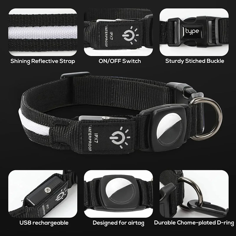GlowTrack - GPS LED Halsband
