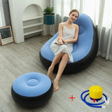 Opblaasbare Lazy Couch – Comfortabele Opvouwbare Sofa voor Buiten en Binnengebruik