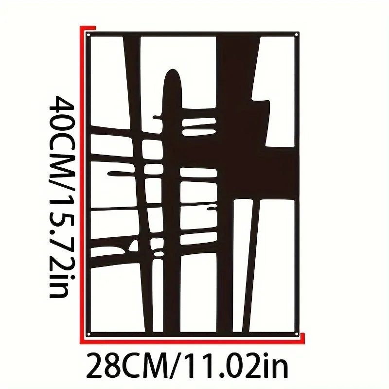 Abstracte Kunst Wanddecoratie – Vierdelige Moderne Set