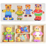 Educatieve dieren puzzelset – Voor creatief en leerzaam aankleden