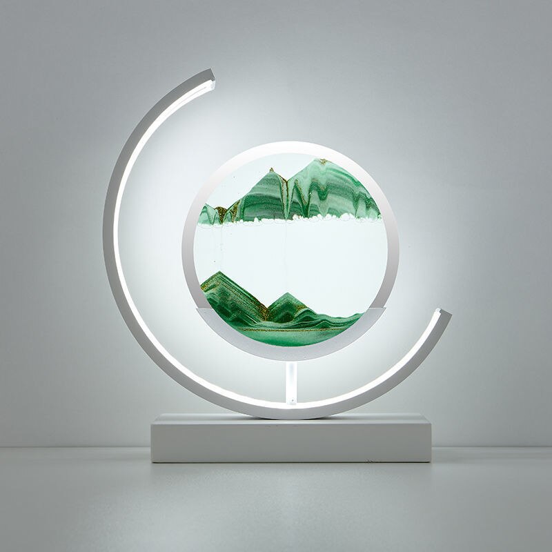 3D Zandschaal Tafellamp - Abyss