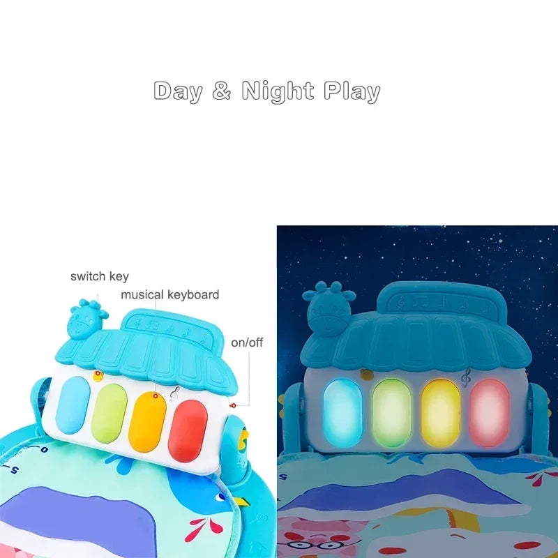 Baby Activity Gym – Educatief Speelrek met Muziek en Speelse Activiteiten