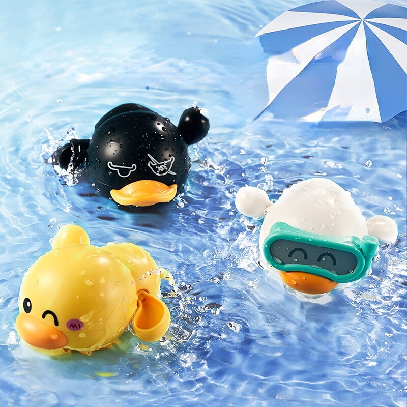 DuckPlay - Set van 3 Zelfzwemmende Badeendjes