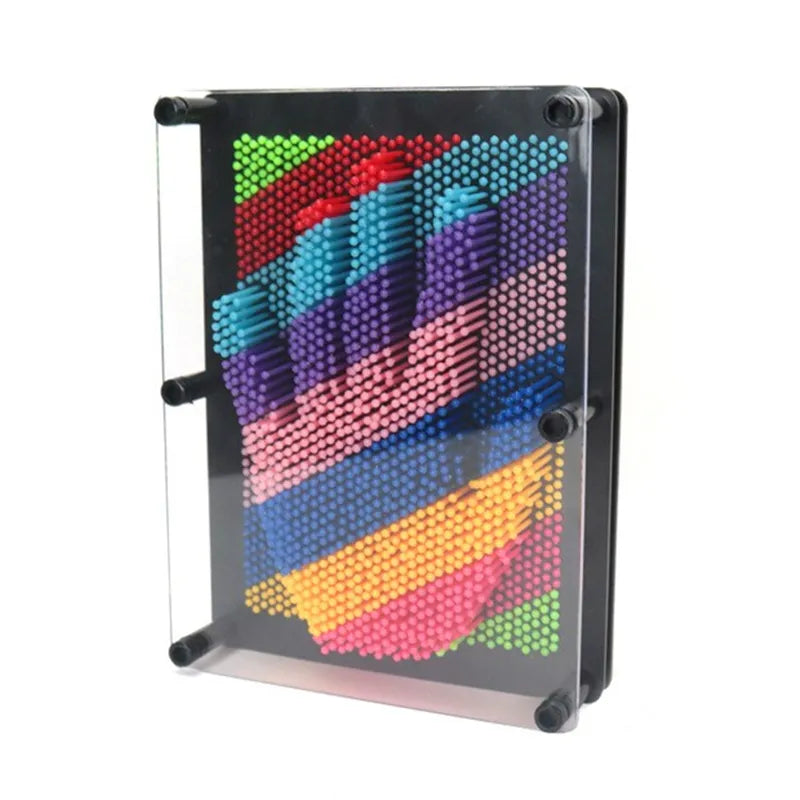 3D-Pin-Kunstspel voor Kinderen & Volwassenen – Creatief Fingerdrukplezier