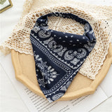 2022 Zomer Vintage Bloemen Bandana – Stijlvolle Haaraccessoires voor Vrouwen en Meisjes