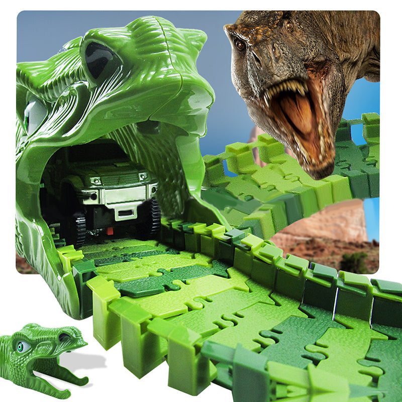 DinoTrack - Dinosaurus Speelgoedset - 360-graden Baan