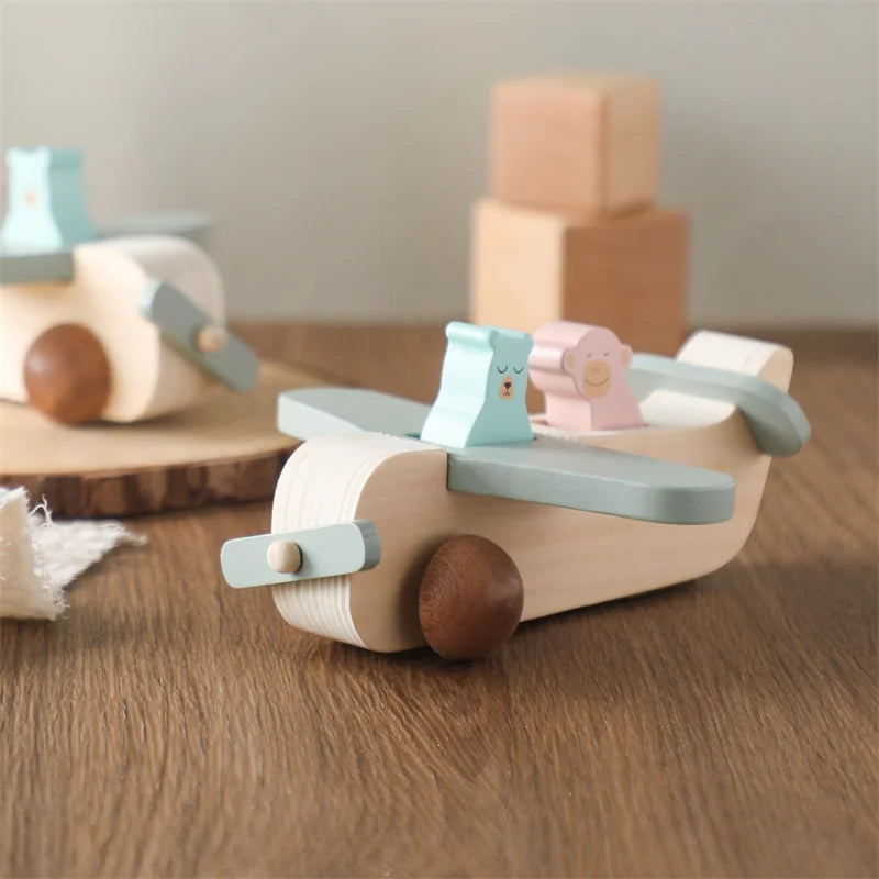 Creatief houten vliegtuig speelgoed – Voor urenlang speelplezier