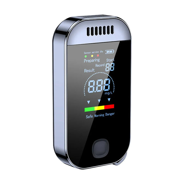 Digitale Ademalcoholtester Sleutelhanger – Professionele Blaastest met LCD Scherm