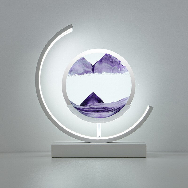 3D Zandschaal Tafellamp - Abyss