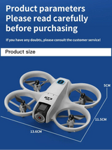 AeroPro i 8K UHD Professionele Drone 5G GPS Opvouwbare RC 18000M | Drone | Brushless Drone met Hindernisvermijding & Afstandsbediening