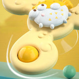 Kleurrijke Baby Draaiwiel met Zuignap – DraaiPlezier Mini