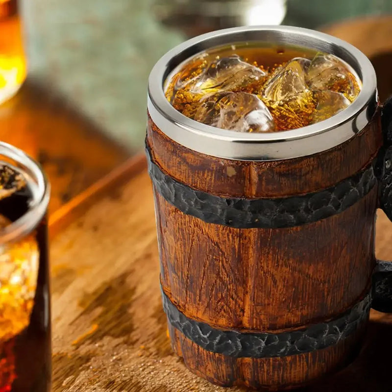 Unieke Middeleeuwse Mok - Perfect als Cadeau voor Vaderdag