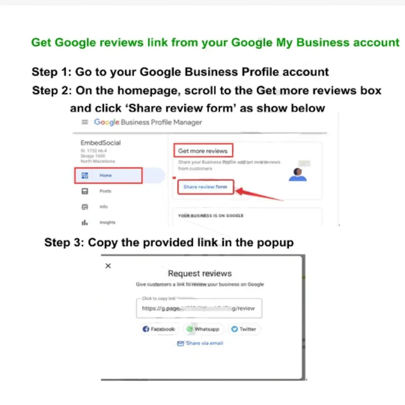 NFC Google Review Kaart - Eenvoudige Klantfeedback Verzameling