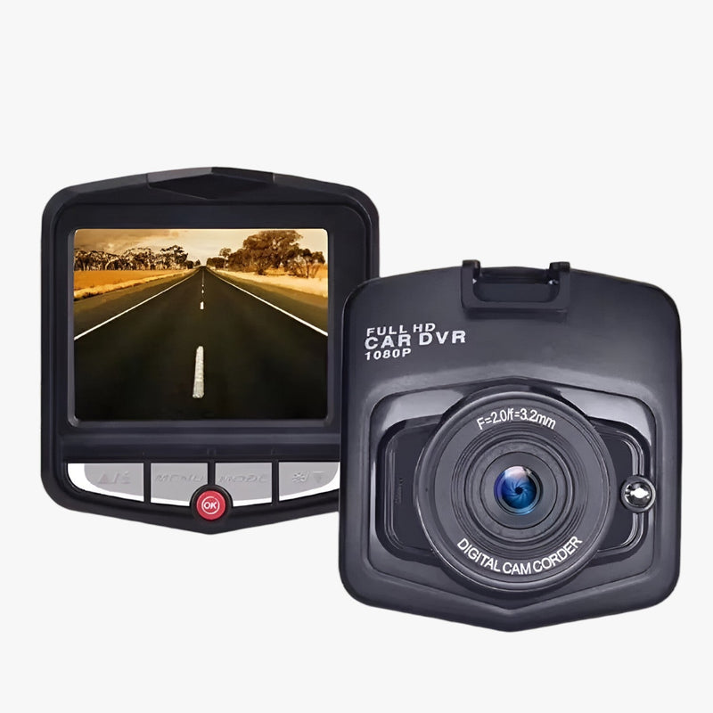 Compacte 1080p HD Dashcam – Nachtzicht met Loopopname