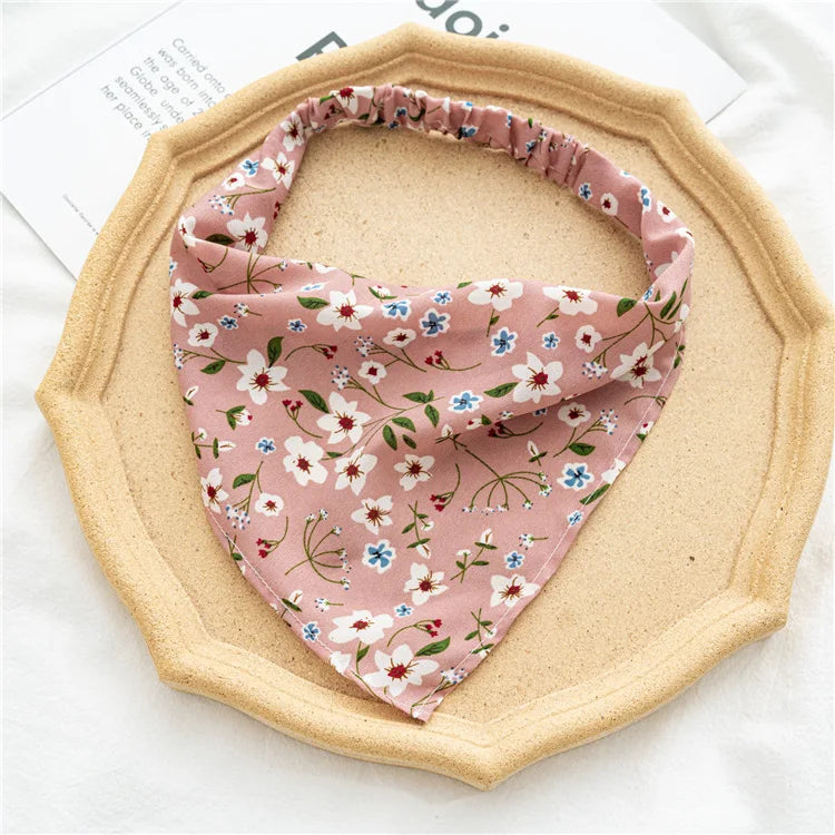 2022 Zomer Vintage Bloemen Bandana – Stijlvolle Haaraccessoires voor Vrouwen en Meisjes