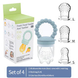 Fruit-fopspeen voor baby's – Veilig kauwen & zelfstandig leren eten (1+1 GRATIS actie)