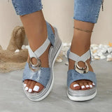 Comfortabele Sleehak Sandalen
