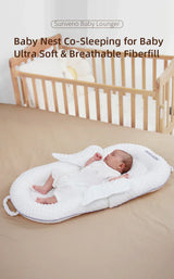 Ergonomisch Babynest met Rugsteun en Mesh Ligvlak – Cosynido