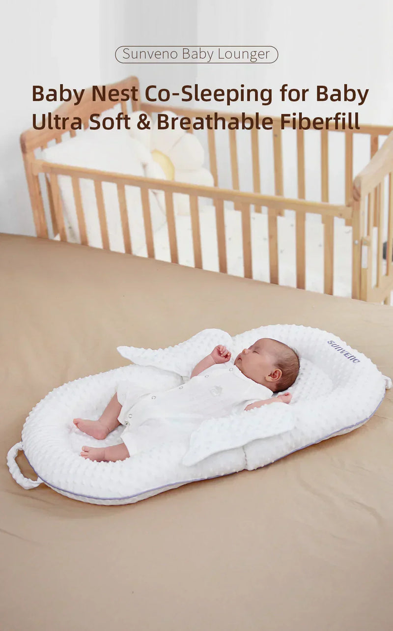 Ergonomisch Babynest met Rugsteun en Mesh Ligvlak – Cosynido