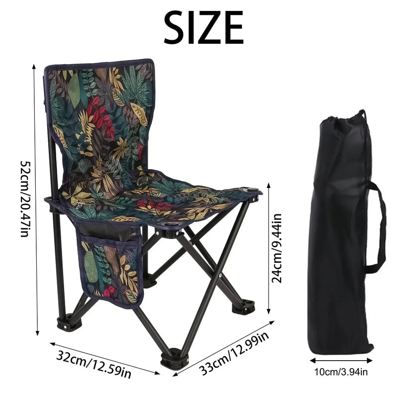 Opvouwbare Campingstoel – Stevige en Duurzame Stoel voor Buitenavonturen
