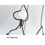 FunkyLicht - Creatieve Hanglamp in de Vorm van een Speelse Figurant