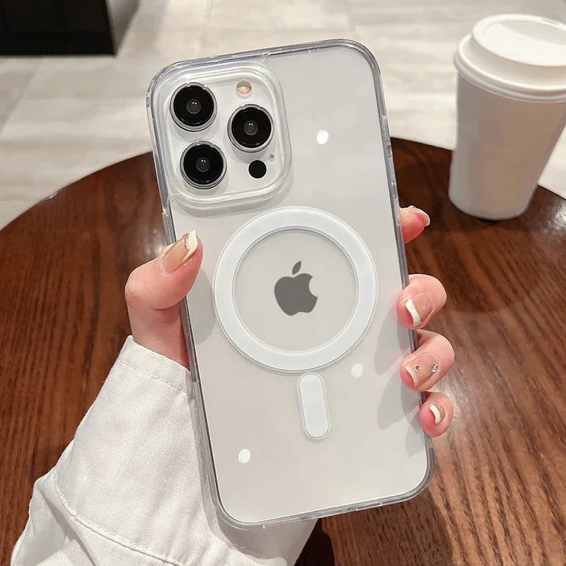 ClearCharge iPhone Hoes - Draadloos Opladen met MagSafe