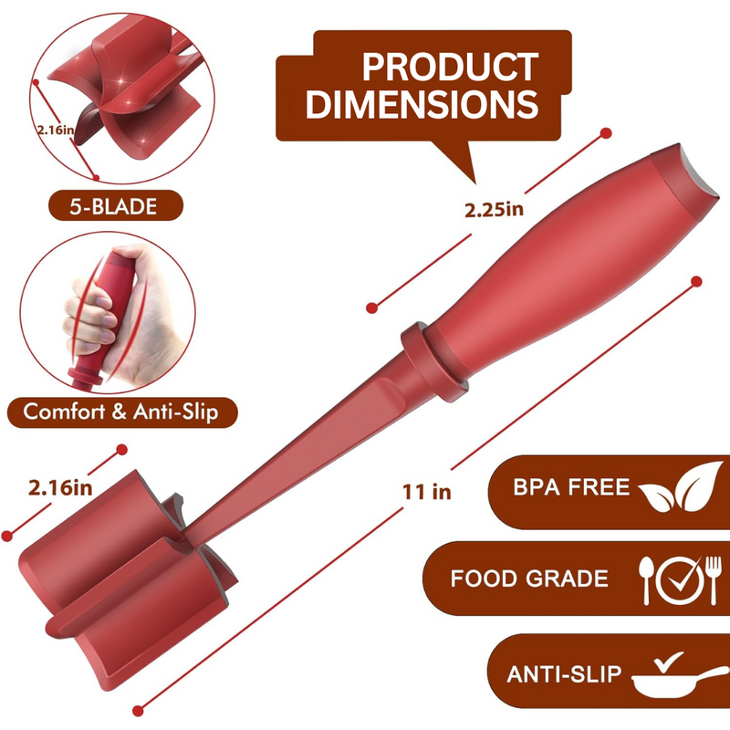 Hittebestendige Vleesvermaler